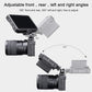 UURig R015 Ballhead Adjustable Angle Camera Monitor Mount Bracket, 1/4" Screw Tripod Mounting Head Arri Locating Applicable, Video Shooting Photography Accessories