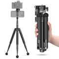 ULANZI MT-63 57" Foldable Tripod, 2-in-1 Clip, 5KG Load, Ball Head