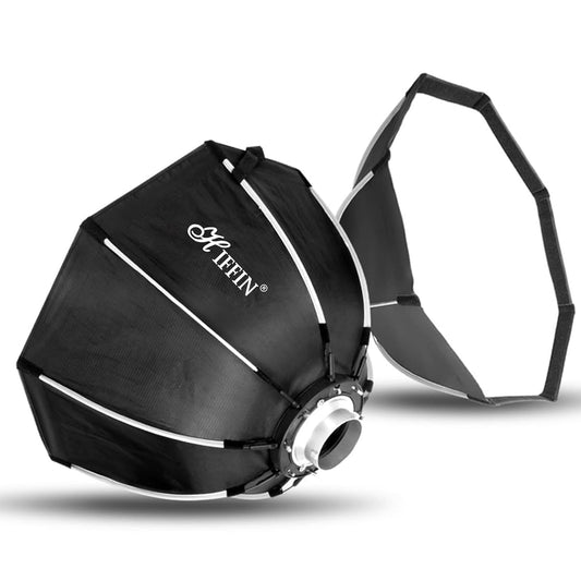 65cm Bowens Mount Octagon Softbox, Quick Release, Portable Light Diffuser for Flash & LED Lights