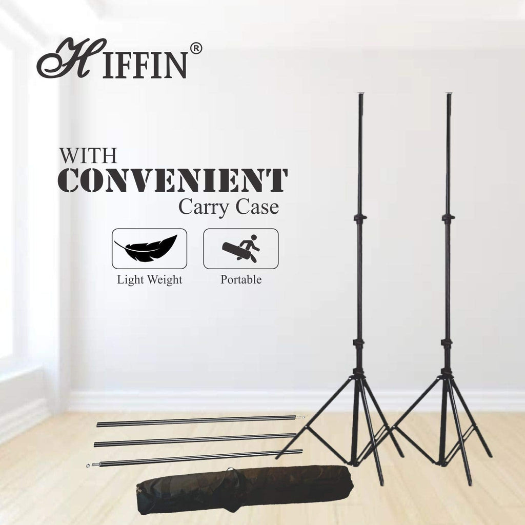 Hiffin Studio Background Support Kit For Backdrop Photography And Vide