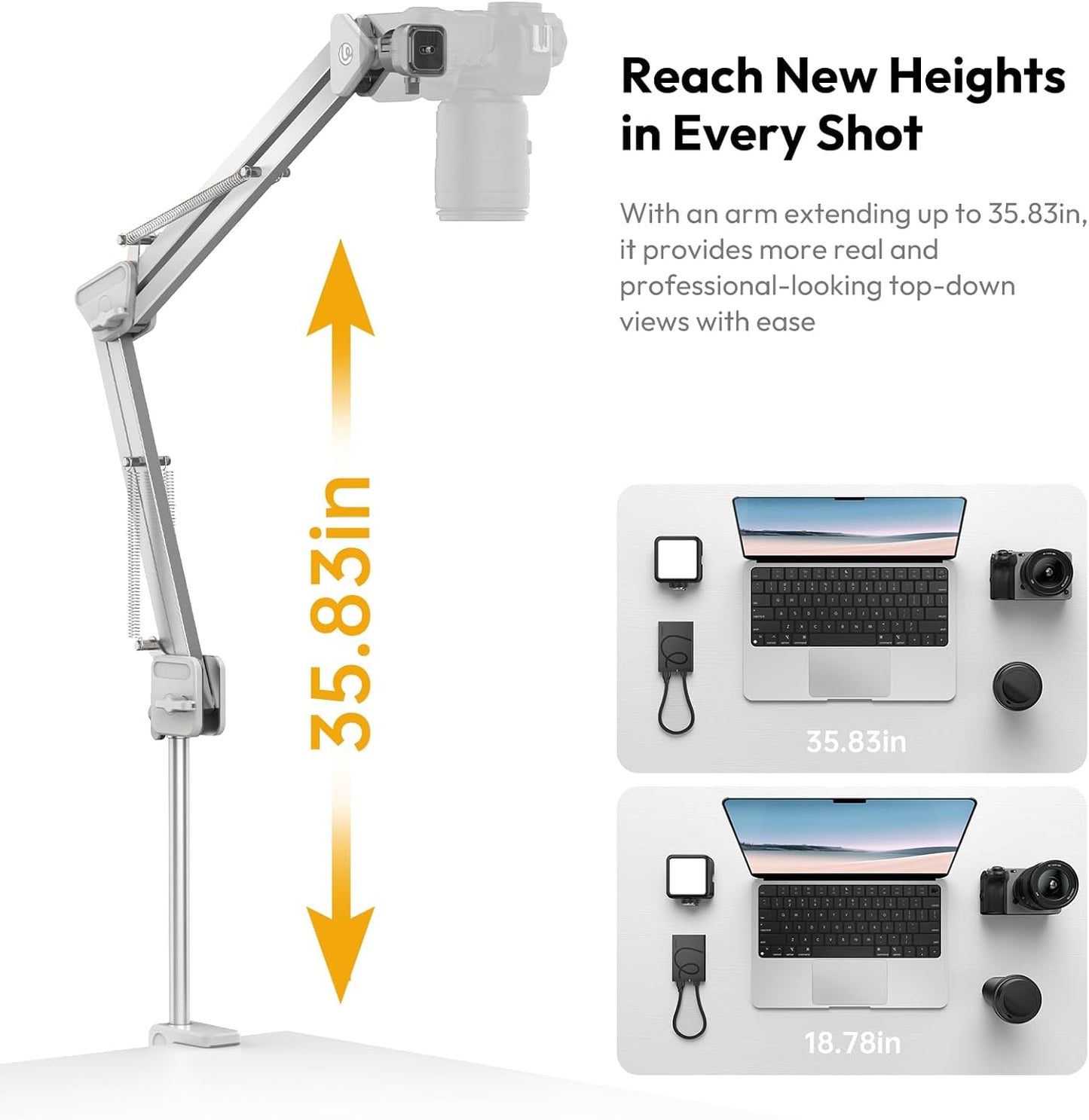 ULANZI TH04 Camera Overhead Tripod Mount