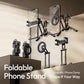 ULANZI SK29 5-in-1 Phone Holder & Mini Tripod, Alum Clamp, Adj Angle, 1/4" Mount
