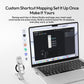 Ulanzi AU05 Wireless AI Keyboard with Microphone | 3 Buttons & 1 Dial | One-Touch Voice Dictation