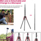 ULANZI MT-49 Carbon Fiber Light Stand, 194cm Tripod for Flash/Camera/Phone