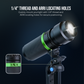 G-Flash PRO RGB 30W LED Video Light 5000mAh USB-C CRI95+ 4 Colors Fan Portable