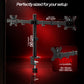 MS24 Dual Monitor Arm, 13–32in, Up to 10kg/22lbs, VESA 75x75/100x100, Desk Mount