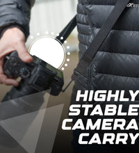 HIFFIN Slide Camera Buckle Neck & Shoulder Strap Belt Comfortable & Adjustable Camera Sling Strap for DSLR SLR Camera