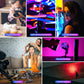 ULANZI Compact Magnetic Handheld 360° RGB LED Video Light, 2000mAh, 2500-9000K Dimmable