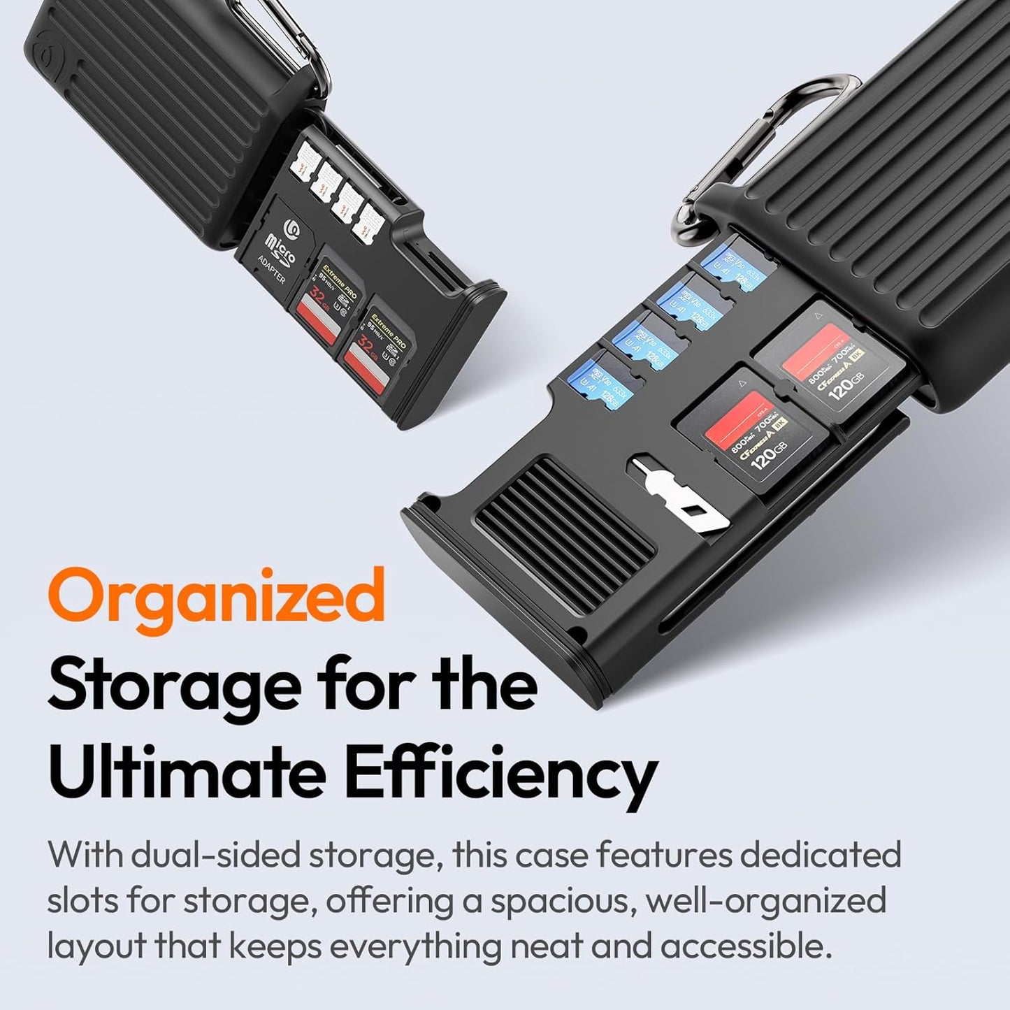 ULANZI MCR-01 USB 3.2 SD/CFexpress A Card Reader Case, Type-C, Waterproof Box