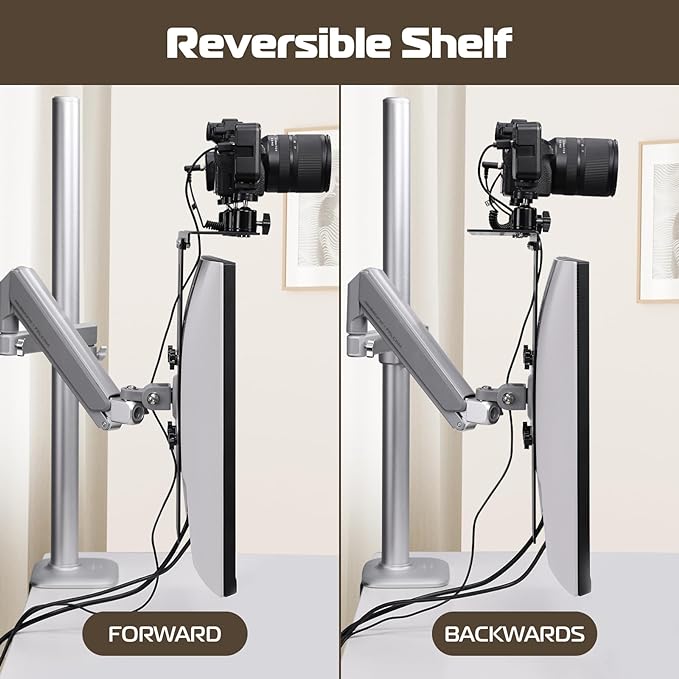 Monitor Light Bar HumanCentric DSLR Monitor Mount Monitor Shelf