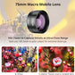ULANZI CL-003 75mm HD Macro Lens for Phones with 17mm Thread Adapter Mount