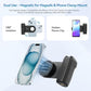 MA35 Selfie Phone Tripod Mount, 2-in-1 Magnetic Clip with Remote Shutter