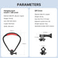 ULANZI Go-Quick II Neck Mount Magnetic Holder for GoPro, DJI, Insta360