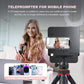 LENSGO TC7S Portable Teleprompter for Phone, Mini with Remote, iPhone & Android
