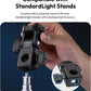 ULANZI LA04 Light Stand Adapter, 1/4” QR Mount, 180° Tilt, 3kg Load Capacity