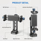 Ulanzi MA53 Phone Tripod Adapter, Arca/UKA, 2 Cold Shoe, 360° Metal Mount