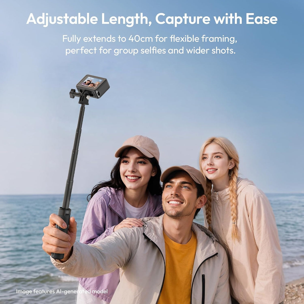 ULANZI MT95 Tripod, 1/4inch screw mount & Gopro Adapter