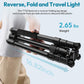 ULANZI TT53 Camera Tripod, 70.8” Travel, Heavy Duty Foldable, 360° Ball Head UKA Plate