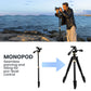 Professional Portable Tripod Monopod with 3 Way Pan Head