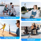 ULANZI SK26 40" Selfie Stick Tripod with Bluetooth Remote for iPhone-mobile clip
