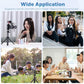 MA35 Selfie Phone Tripod Mount, 2-in-1 Magnetic Clip with Remote Shutter