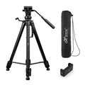 HF-880 1.65M (65 Inch) Heavy Duty Aluminum Professional Tripod