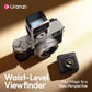 ULANZI VF01 28mm Waist-Level Viewfinder 35/50 Lines Magnetic Hood Black