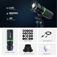 G-Flash PRO RGB 30W LED Video Light 5000mAh USB-C CRI95+ 4 Colors Fan Portable