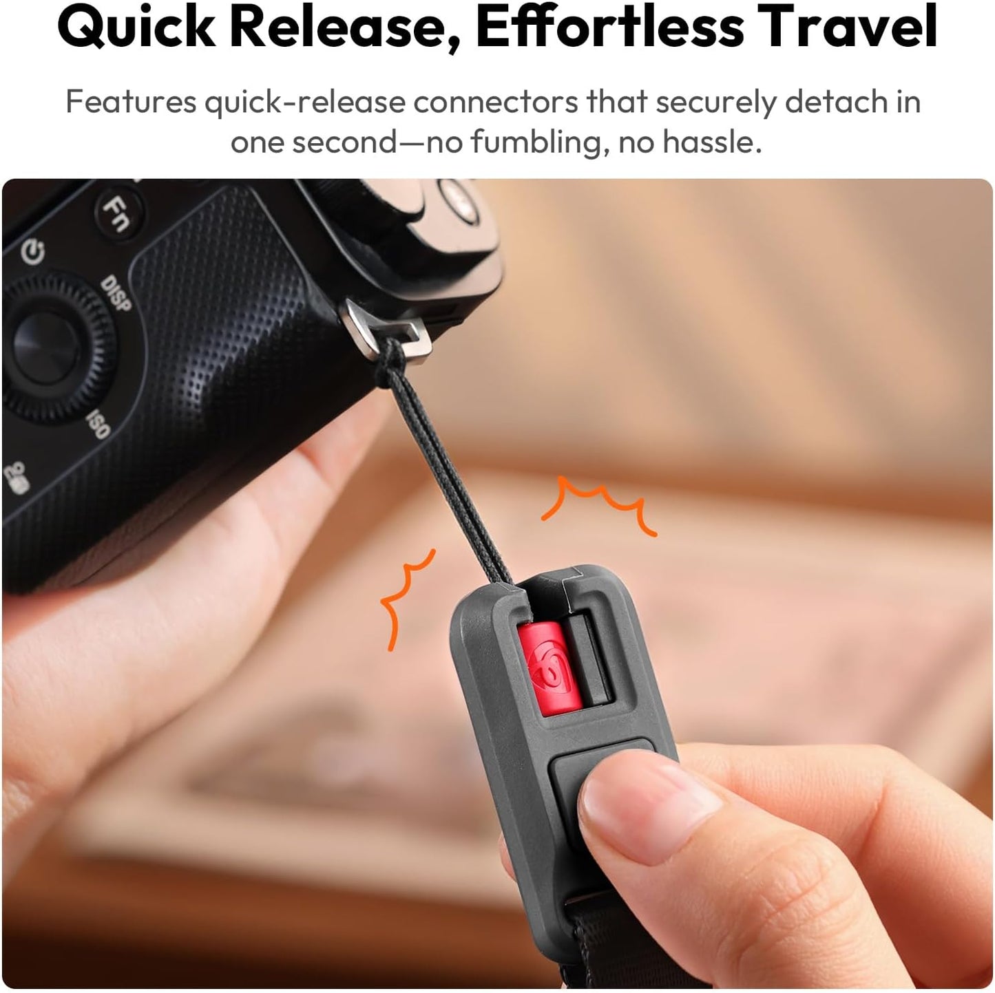 ULANZI YF01 Camera Strap USB-C Cable, 3-in-1 Quick Release, 51-59"
