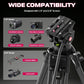 ULANZI MT-81 61in/155cm Camera Tripod 360° Fluid Head Aluminum 8kg Load