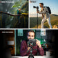 Professional Portable Tripod Monopod with 3 Way Pan Head