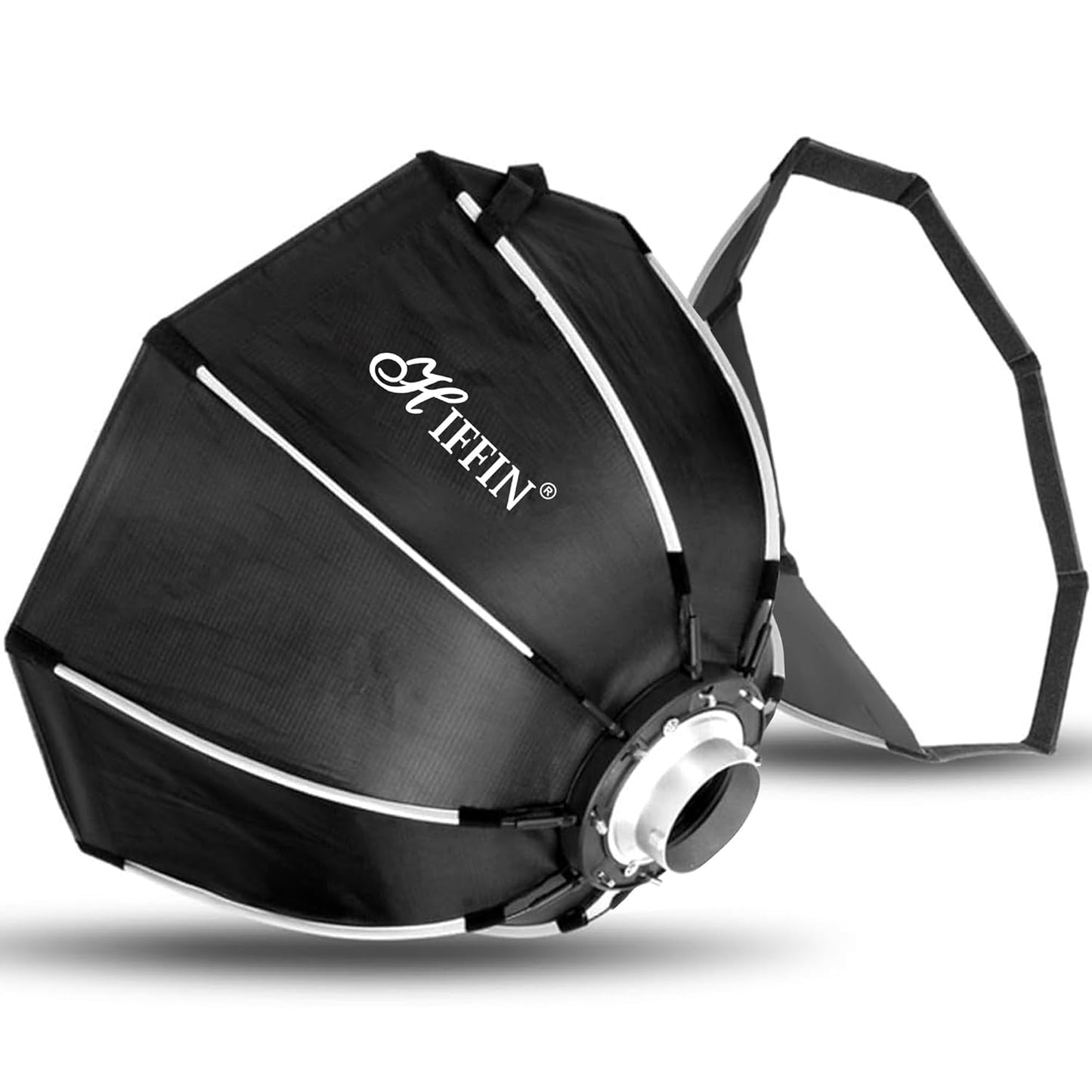 Bowens Mount 65cm/90cm Octagonal Softbox – Lightweight Portable Diffuser for LED Video Light