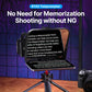 Ulanzi RT02 Universal Teleprompter for Tablets and Smartphones with Remote Control R004GBB1