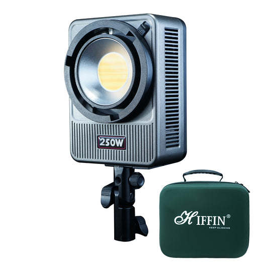 Compact 250 Watt PRO Wonder Series 250W Bi-Color Light | 17,800lm | CRI 95+ | CCT 2700K-6500K | Bowens Mount | App Control