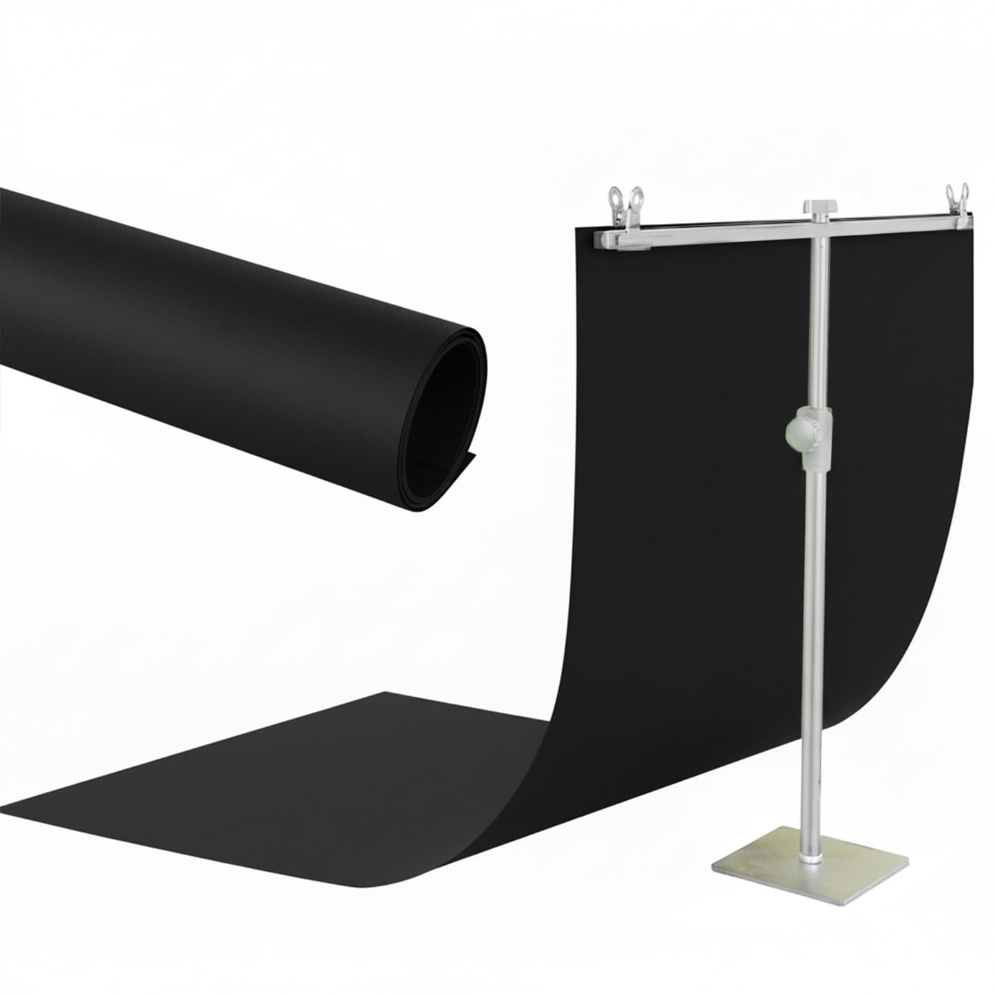 60x120cm PVC Matte Photography Backdrop – White, Black & Combo for Product Shoots