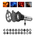 G-Flash 10W RGB LED Light, 7500mAh, 4 Modes, 20 GOBO, USB-C, Dimmable