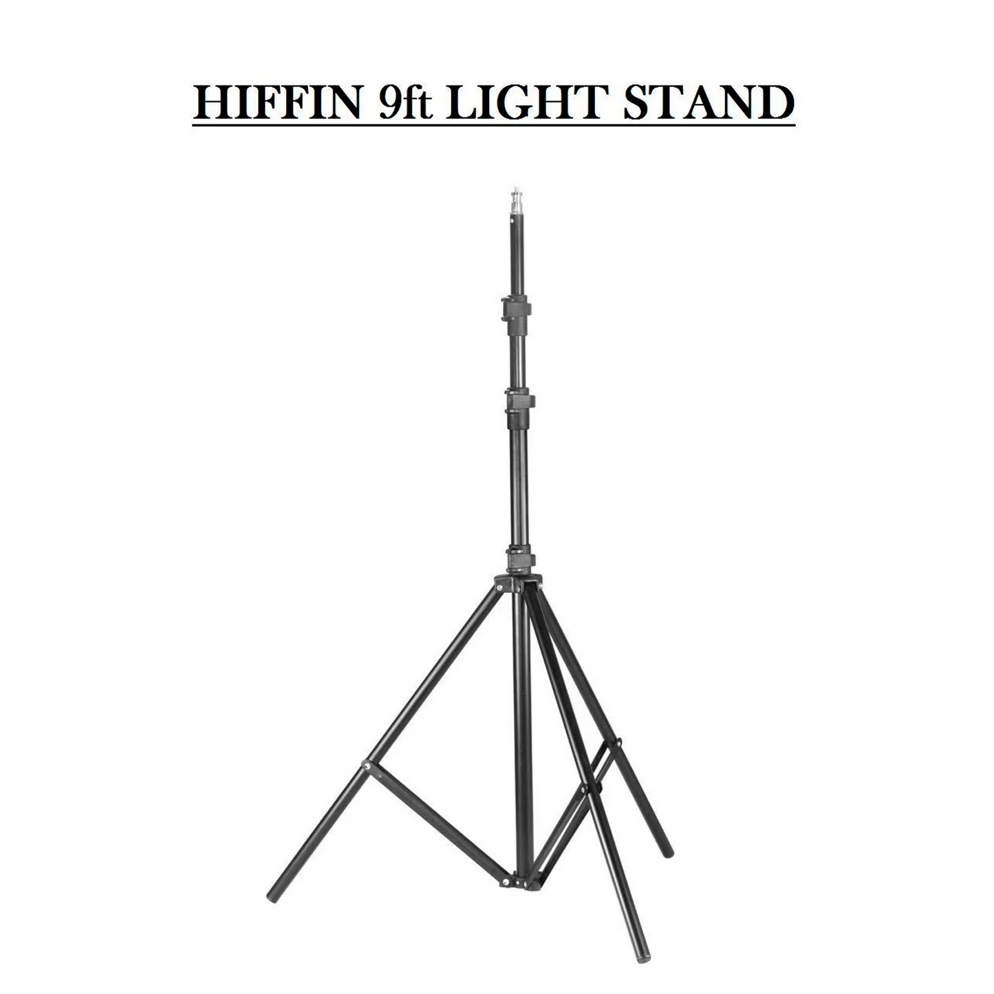 HIFFIN® Porta Kit 1000w Light with 9 feet Light Stands and Umbrella Lights for Video & Still Photography SS2 Bag Free for Porta KIT (Porta Light KIT Set of 1)
