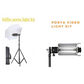 HIFFIN® Porta Kit 1000w Light with 9 feet Light Stands and Umbrella Lights for Video & Still Photography SS2 Bag Free for Porta KIT (Porta Light KIT Set of 1)
