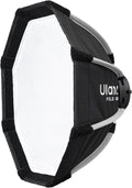 ULANZI QS30 30cm Octagonal Softbox with Quick Release Bowens Mount, Grid & Cloth Mini
