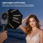 ULANZI QS30 30cm Octagonal Softbox with Quick Release Bowens Mount, Grid & Cloth Mini