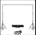 HIFFIN Background Kit With 6x9ft Green Curtain, for Photography and Background View