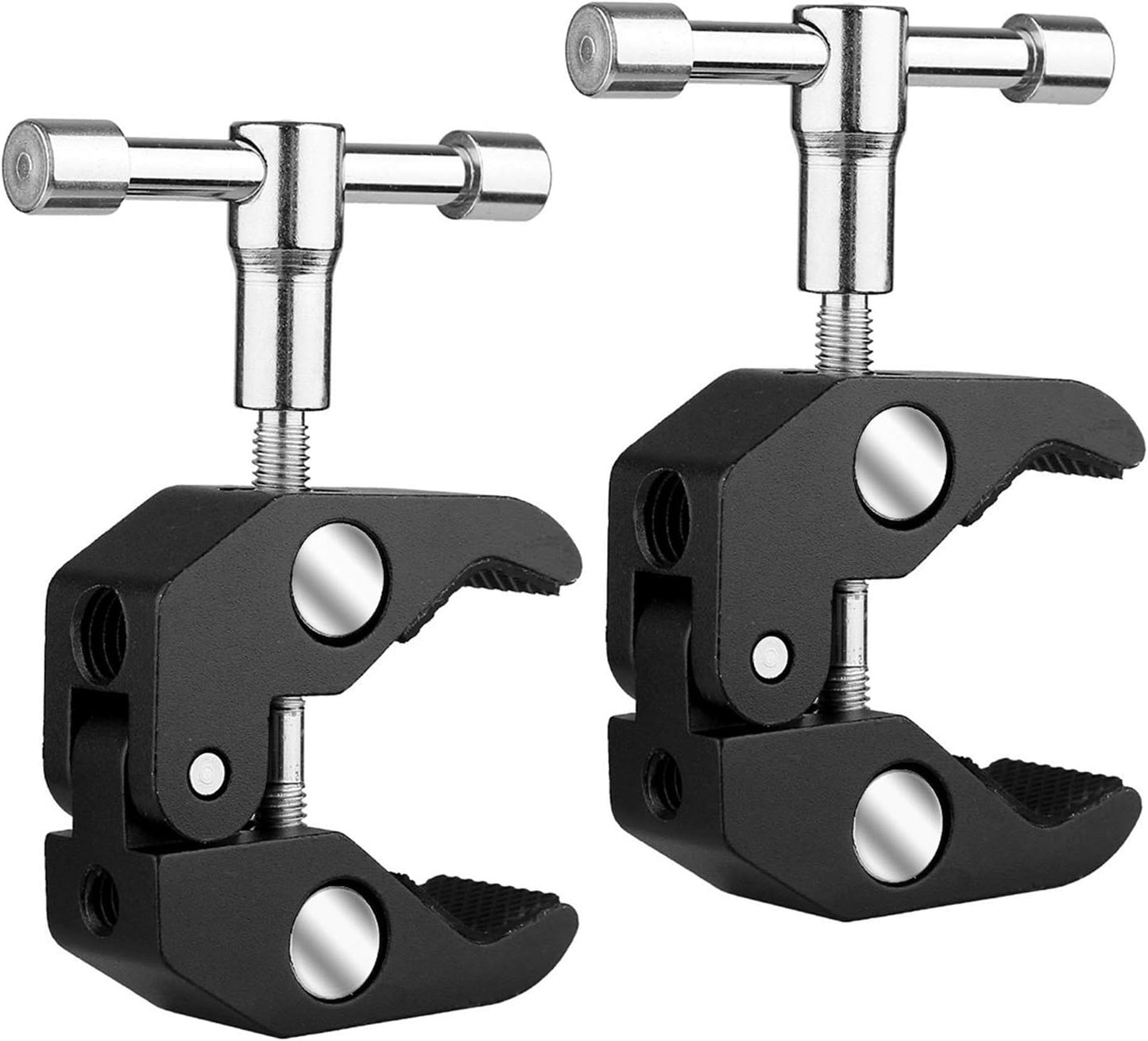 HIFFIN Super Clamp(2 Pack) Magic Arm Clamp for Ronin, Camera Monitor, LED Light