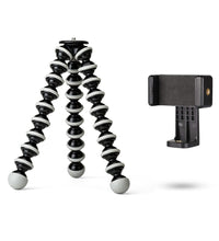 HIFFIN® Tripod Jambo (13 Inch Height with 4.3 INCH Holder) Fully Flexible Foldable Octopus Stand for All Smartphone & DSLR Camera's (MAX Load 5 KG) Use in Photography