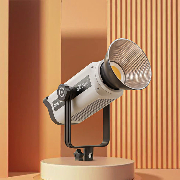 COB-500P Pro Bi-Color LED Video Light 51,800Lux Brightness 2800–6800K CCT Silent Cooling Fan Bowens Mount