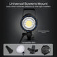 COB-150P 150W Bi-Color LED Video Light 3200K–5600K, 18CM Reflector, 13500 Lux, Dimmable 10–100%, AC Powered