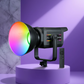 150 Watt RGB LED Video Light 2800K-6800K, 11 FX Modes, 9800Lm Brightness, Remote Control, 220V Power Supply