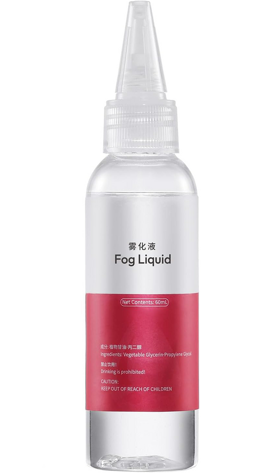 ULANZI Fog Machine Liquid Fluid 60ml*2 for FM01 FILMOG Ace Portable Fog Machine and other Handheld Smoke Machines