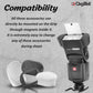 Hiffin Professional Flash Bot Grip with Magnet | for Speedlight Flash Modifier