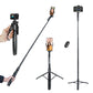 HST-63 Tripod with 360° Handle & Remote / LT-003 Portable Selfie Light (3000-9000K, 3 Modes, USB-C, 7W) – Complete Photography & Video Kit