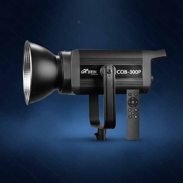 300 Watt LED Video Light, 2800K-6800K Dimmable, Remote Control